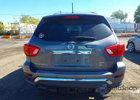 2017 Nissan Pathfinder Sl из США, поврежденный, VIN 5N1DR2MM6HC629302